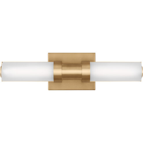 Kiel LED 4.75 inch Satin Brass Bath Vanity Wall Light