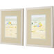 Waterside Green and Blue Framed Art, Propac