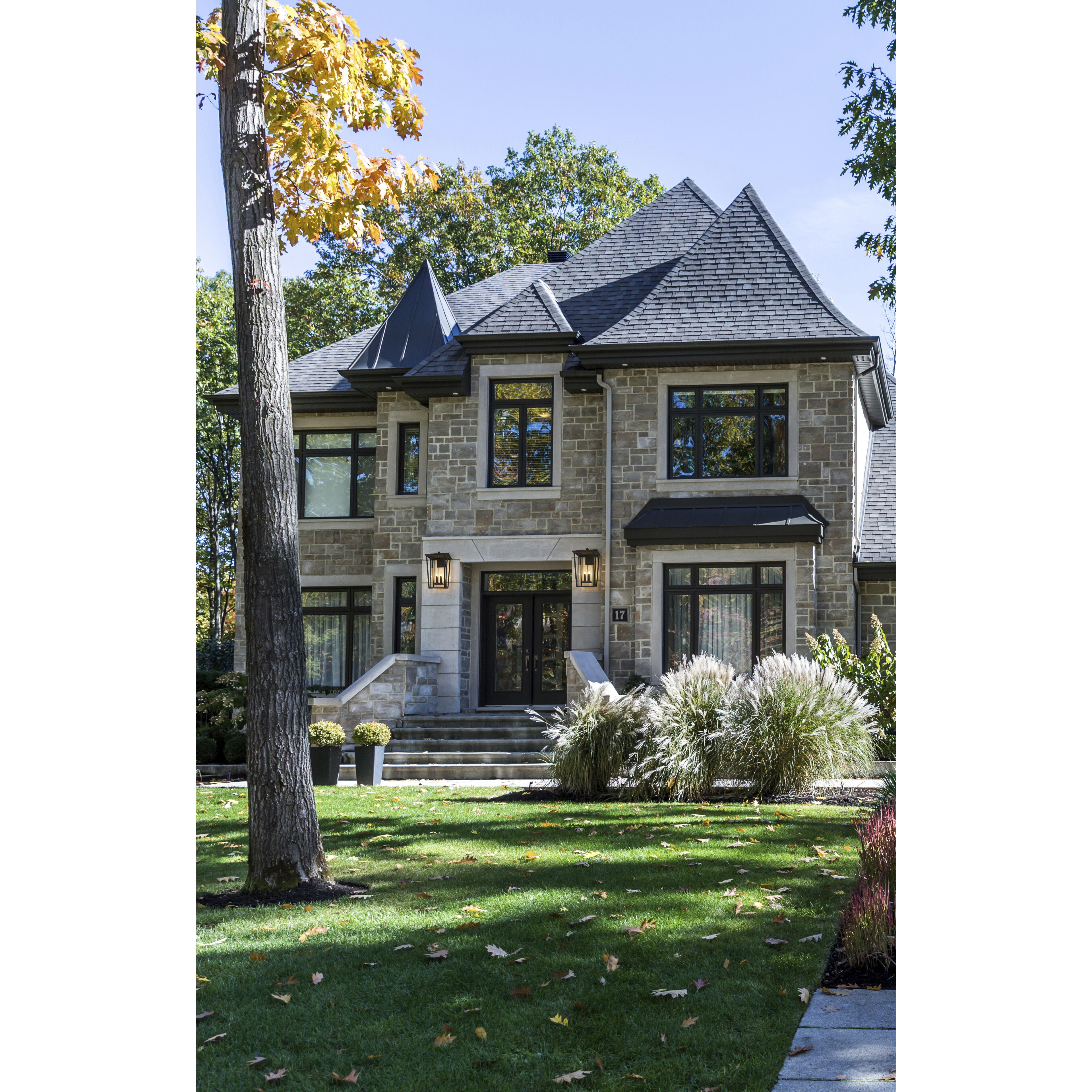 Seoul 4 Light 30.25 inch Black Outdoor Wall Light