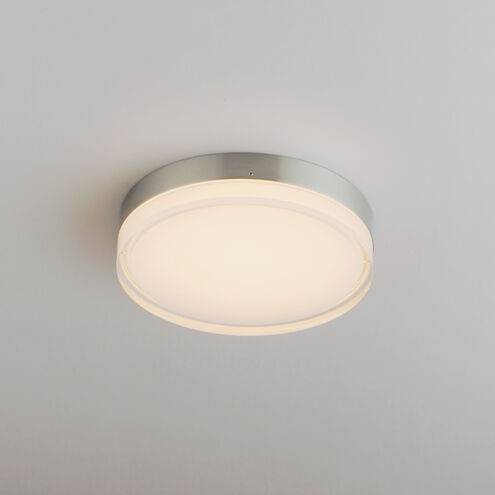 Illuminaire II LED 7 inch Satin Nickel Flush Mount Ceiling Light