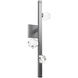 Stella LED 7.8 inch Classic Silver Indoor Sconce Wall Light