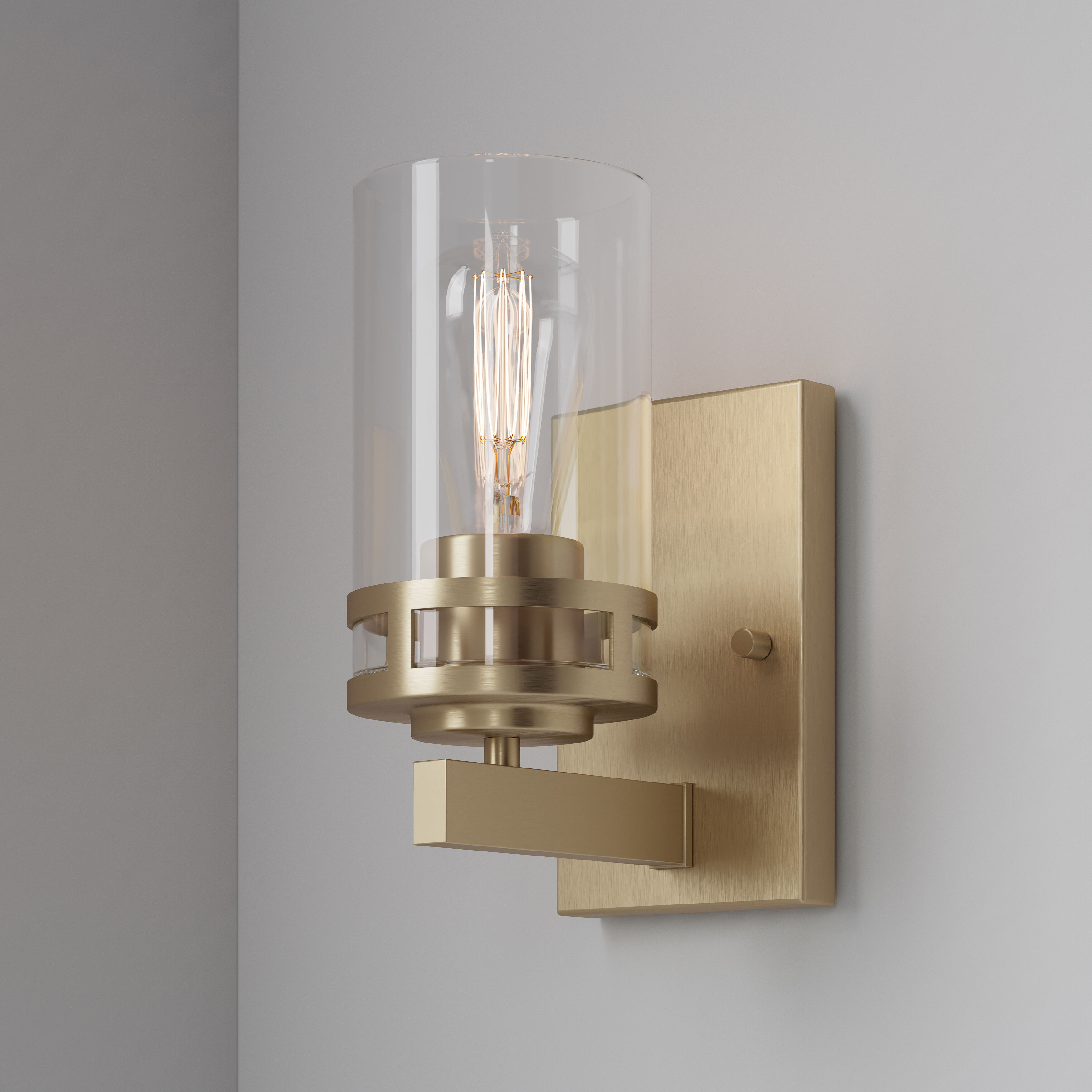 Lunden 1 Light 4.5 inch Modern Gold Wall Sconce Wall Light