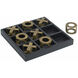 Anita Black and Gold Decorative Accent