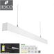 LIN LED 48 inch White Indoor Linear Pendant Ceiling Light