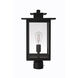 Rock Creek 1 Light 19.25 inch Textured Black Outdoor Post Mount