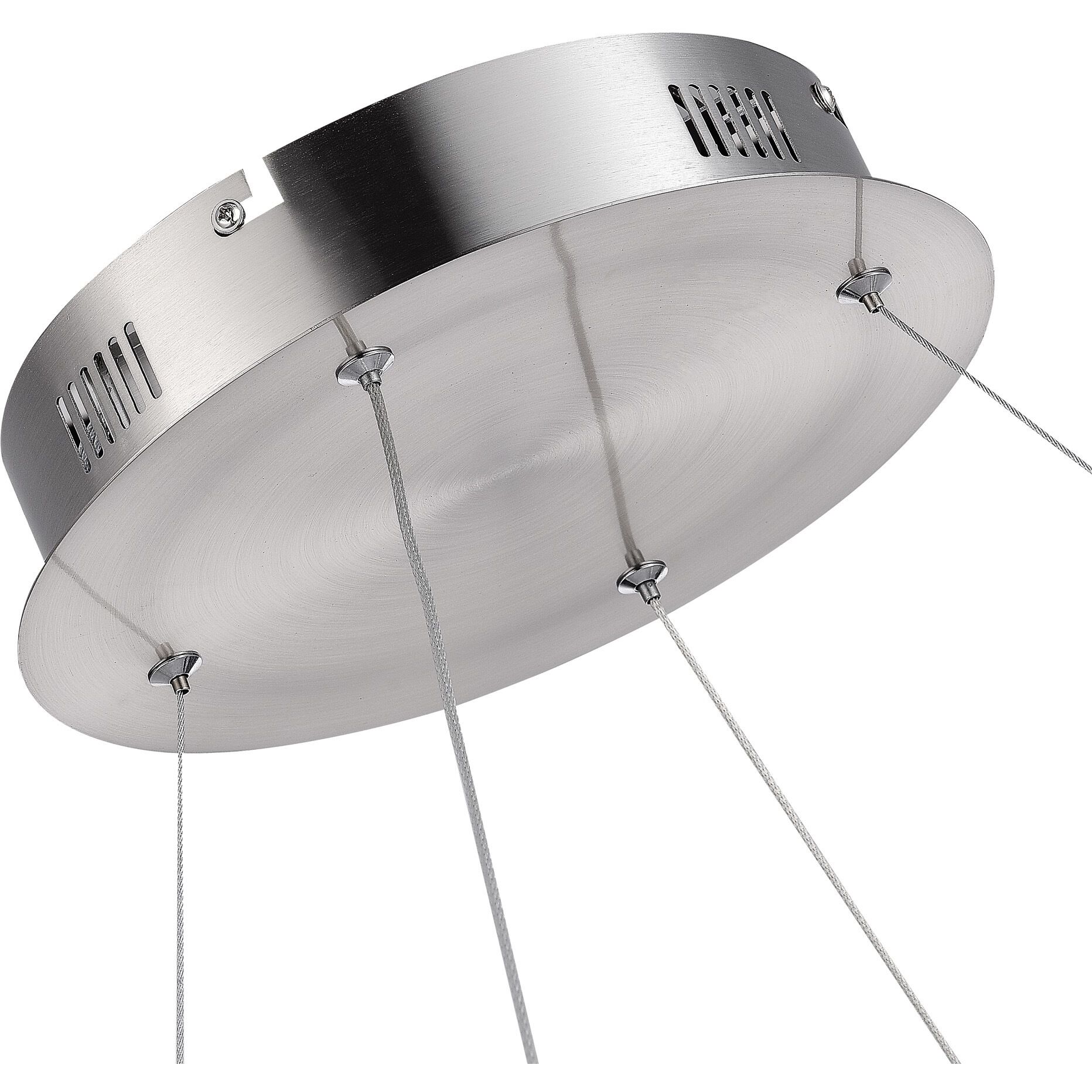 Stella 31.5 inch Satin Nickel Pendant Ceiling Light
