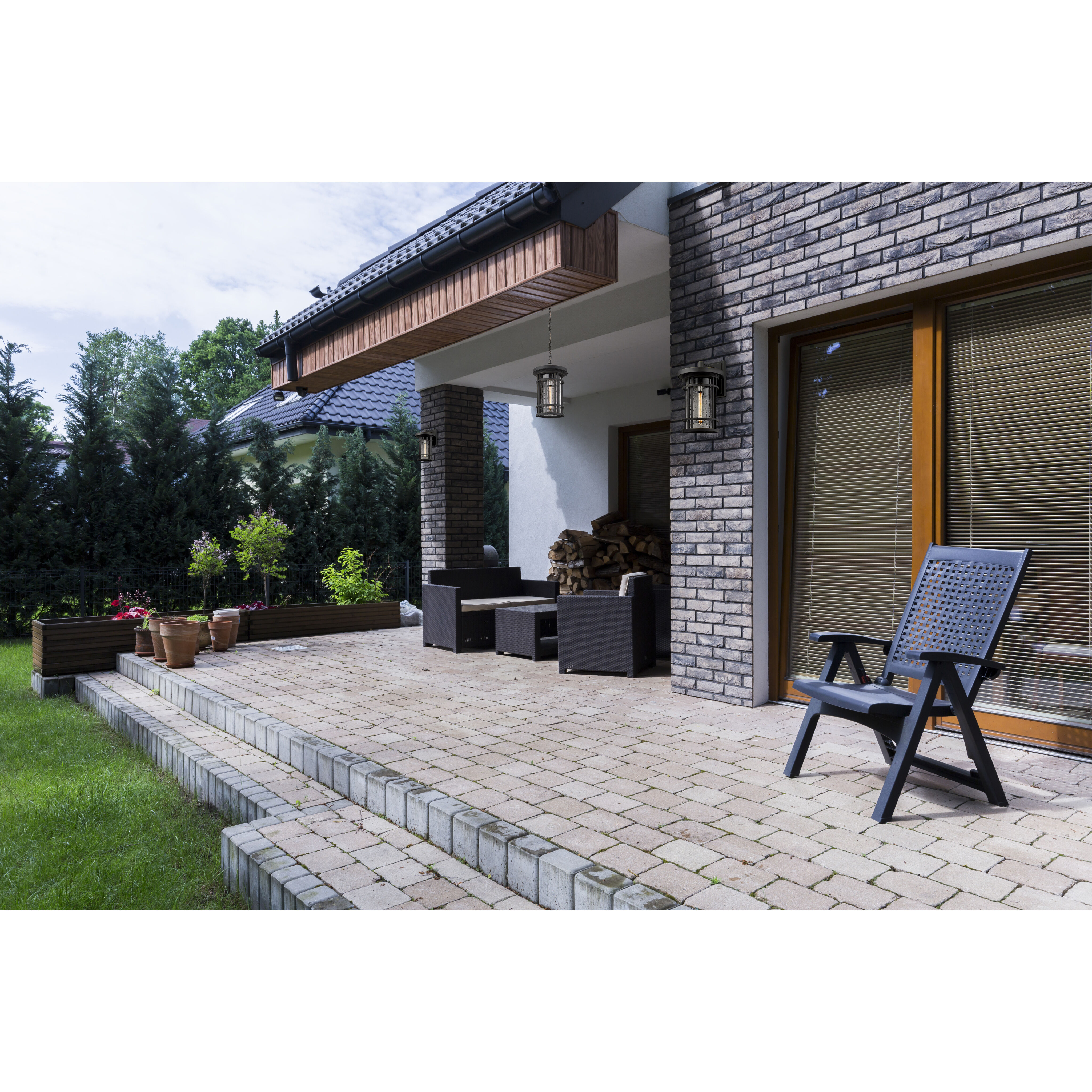 Jordan 1 Light 20 inch Oil Rubbed Bronze Outdoor Wall Light