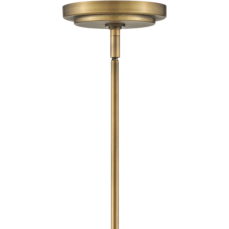 Vance 1 Light 10 inch Heritage Brass Indoor Pendant Ceiling Light