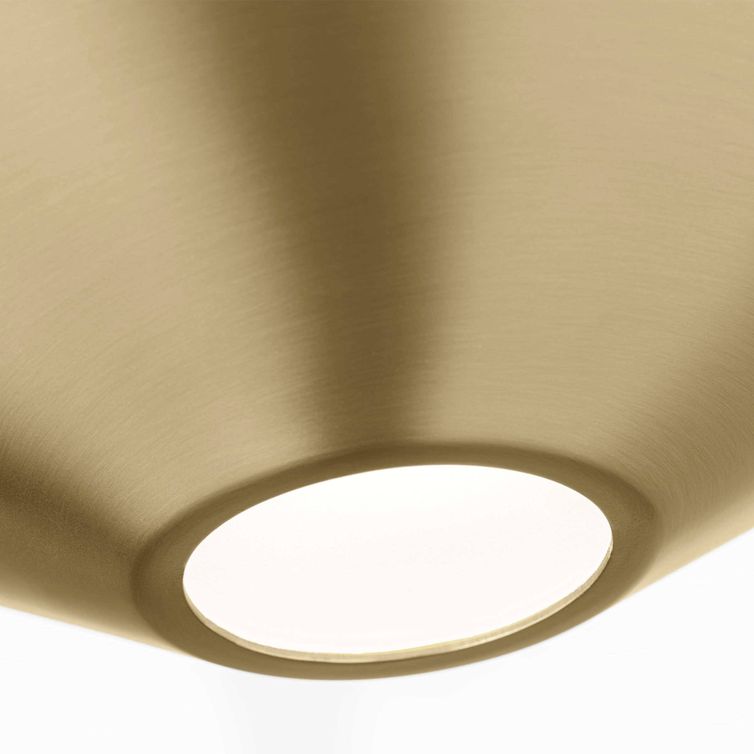 Kelly by Kelly Wearstler Echo LED 8.38 inch Burnished Brass Flush Mount and Sconce Ceiling Light