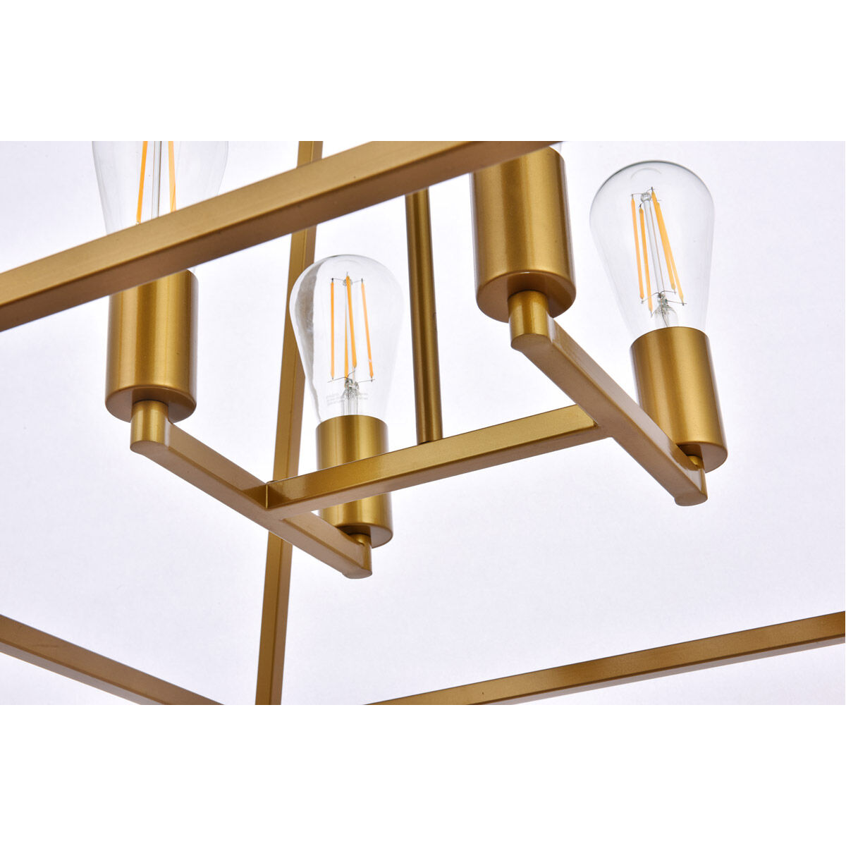 Declan 4 Light 20 inch Brass Pendant Ceiling Light