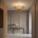 Christiane Lemieux Dorelle 4 Light 28 inch Gild Flush Mount Ceiling Light