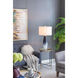 Ombre 28.3 inch 60 watt Grey/White Table Lamp Portable Light