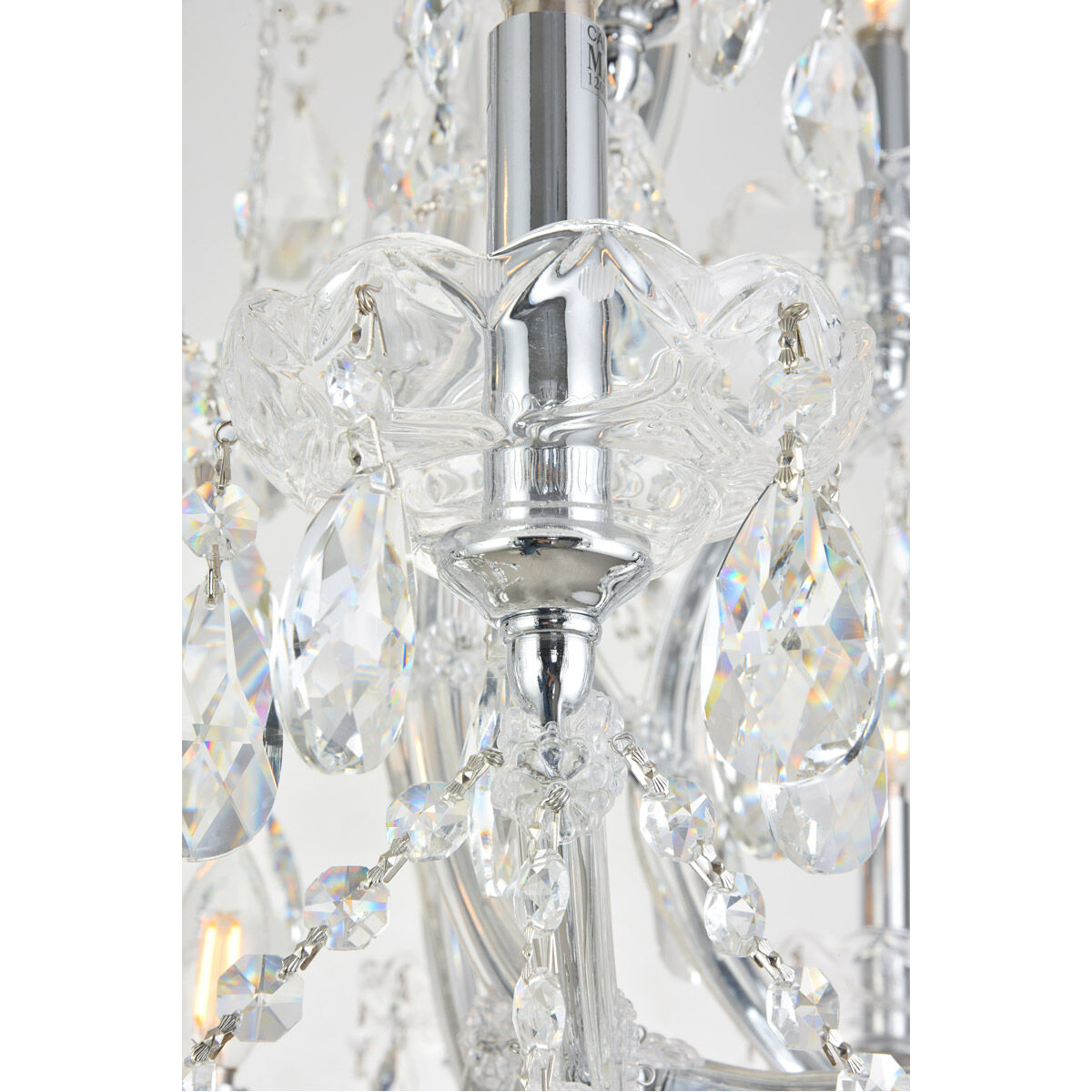 Maria Theresa 84 Light 96 inch Chrome Chandelier Ceiling Light in Clear, Royal Cut