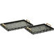 Futrelle Dark Green with Brass Tray