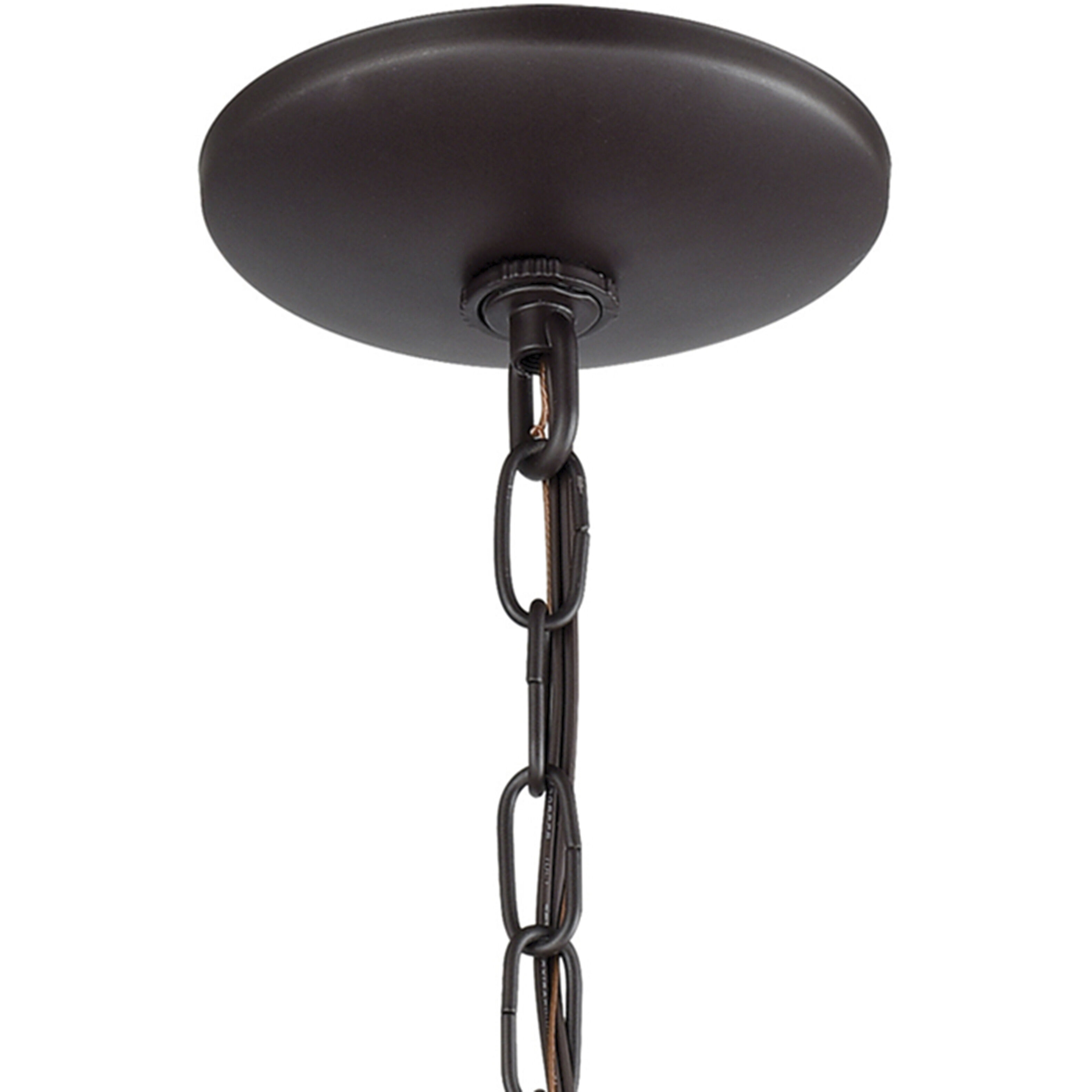 Farmington 5 Light 21 inch Oil Rubbed Bronze Chandelier Ceiling Light