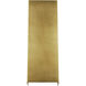 Sean Lavin Brompton LED Natural Brass ADA Wall Sconce Wall Light, Integrated LED