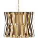 Chaconne 1 Light 27 inch Brass Chandelier Ceiling Light