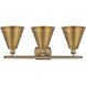 Ballston Cone LED 28 inch Brushed Brass Bath Vanity Light Wall Light