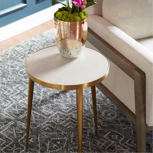 Dresden 18 inch Gold Side Table