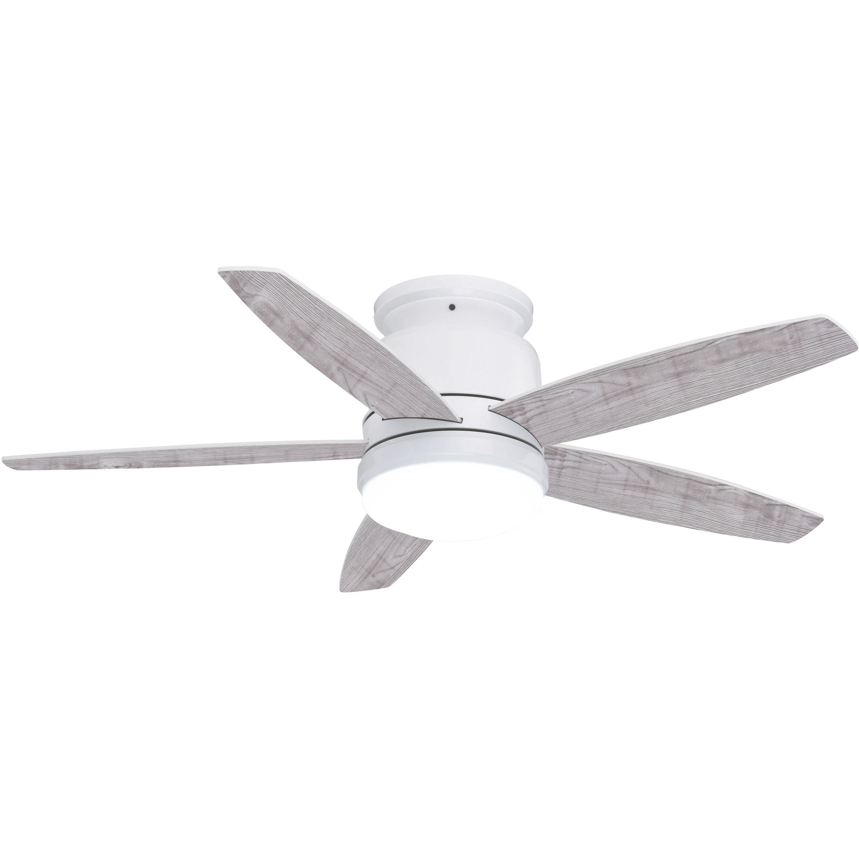 Armon 19.1 inch White with White-Gray Elm Blades Ceiling Fan