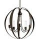 Pomme 5 Light 30.4 inch Oil Rubbed Bronze Outdoor Pendant