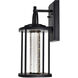 Greenwood LED 14 inch Black Outdoor Wall Light