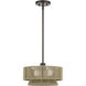 Florell 1 Light 13 inch English Bronze Pendant Ceiling Light