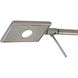 George's Reading Room 19 inch 8.00 watt Brushed Nickel Table Lamp Portable Light, Pharmacy