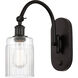 Ballston Hadley LED 5.3 inch Oil Rubbed Bronze Sconce Wall Light in Clear Glass
