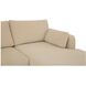 Burrow Beige Sleeper Sectional With Storage Chaise in Right, Right