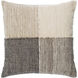 Bartram 18 X 18 inch Cream/Brown/Charcoal/Light Brown Accent Pillow