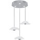 Embark 6 Light 31.25 inch Silver Pendant Ceiling Light