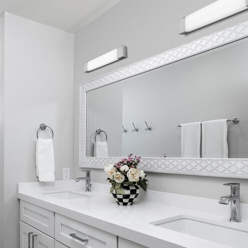 Darcy LED 24 inch Brushed Nickel Bath Vanity & Wall Light, dweLED