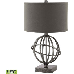 Lichfield 25.25 inch 9.00 watt Pewter Table Lamp Portable Light