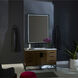 Dusk 24 X 18 inch Black LED Lighted Mirror, Vanita by Oxygen