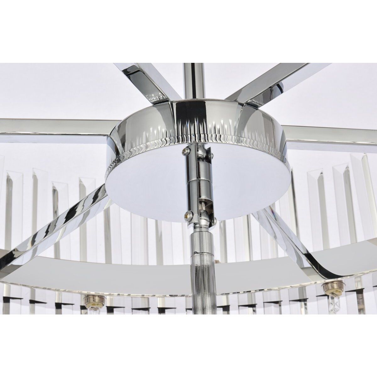 Serephina 46 Light 36 inch Chrome Chandelier Ceiling Light