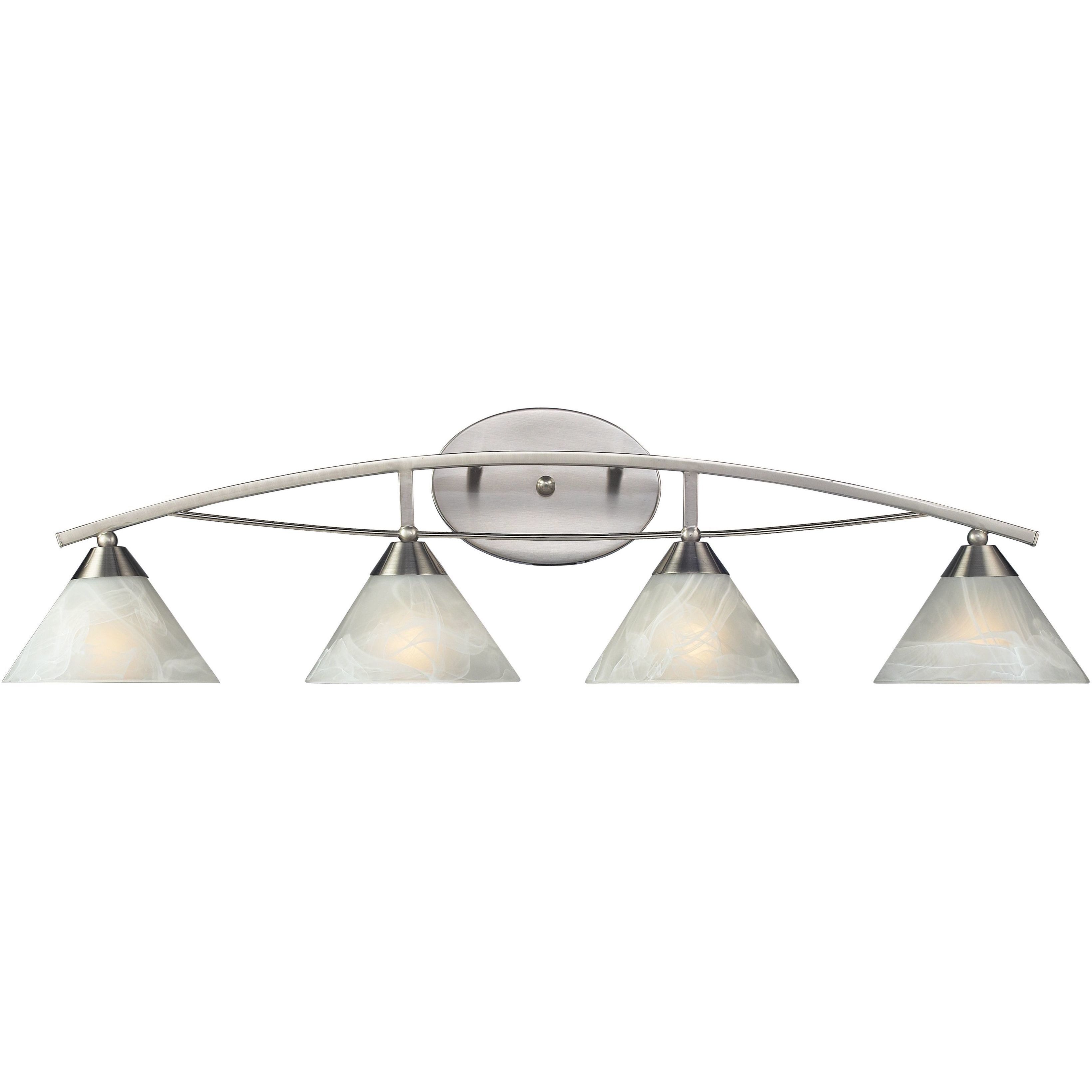 Elysburg Vanity Light Wall Light in Satin Nickel