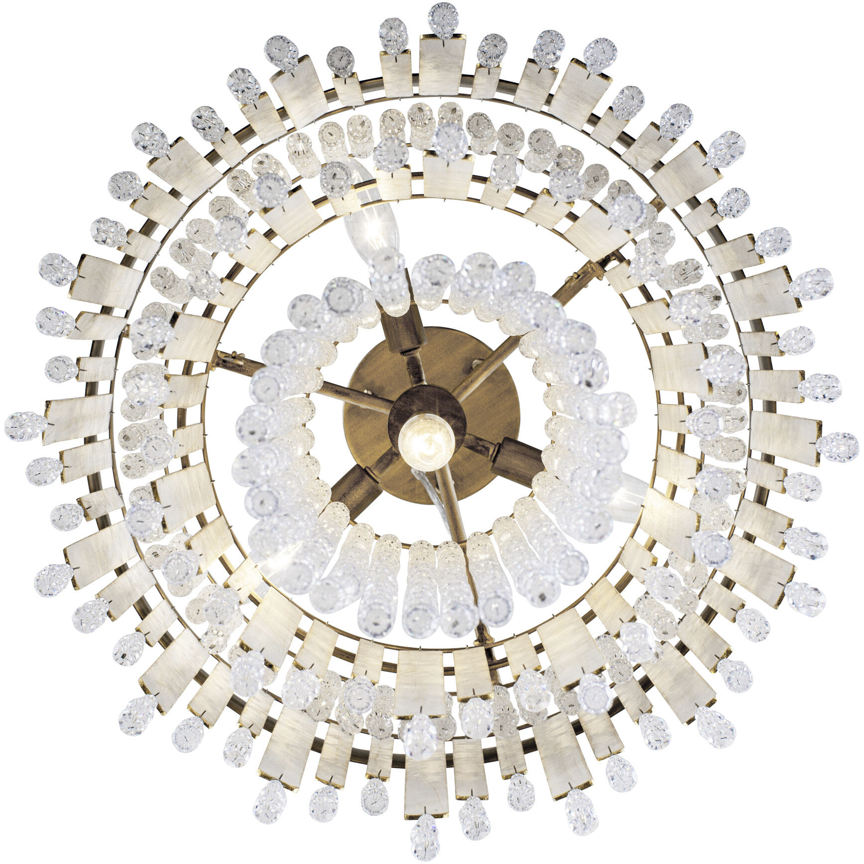 Lafayette 4 Light 18 inch Havana Gold Chandelier Ceiling Light