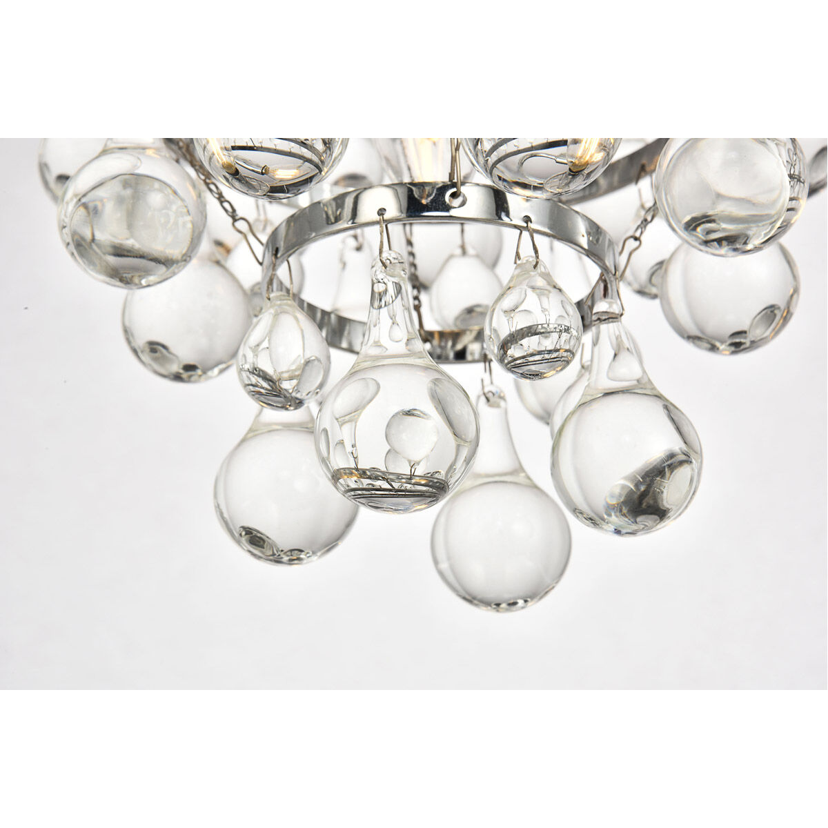 Kora 3 Light 13 inch Chrome Pendant Ceiling Light
