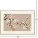 Pear Tree Pink and Brown and Multi and Rust Framed Art