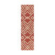 Congo 96 X 27 inch Rust Indoor Runner, Runner
