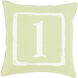 Big Kid Blocks 18 inch Lime, Cream Pillow Kit