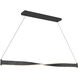 Porter LED 50 inch Old Black Finish Island Light Ceiling Light