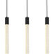 Weston 3 Light 32 inch Black Pendant Ceiling Light