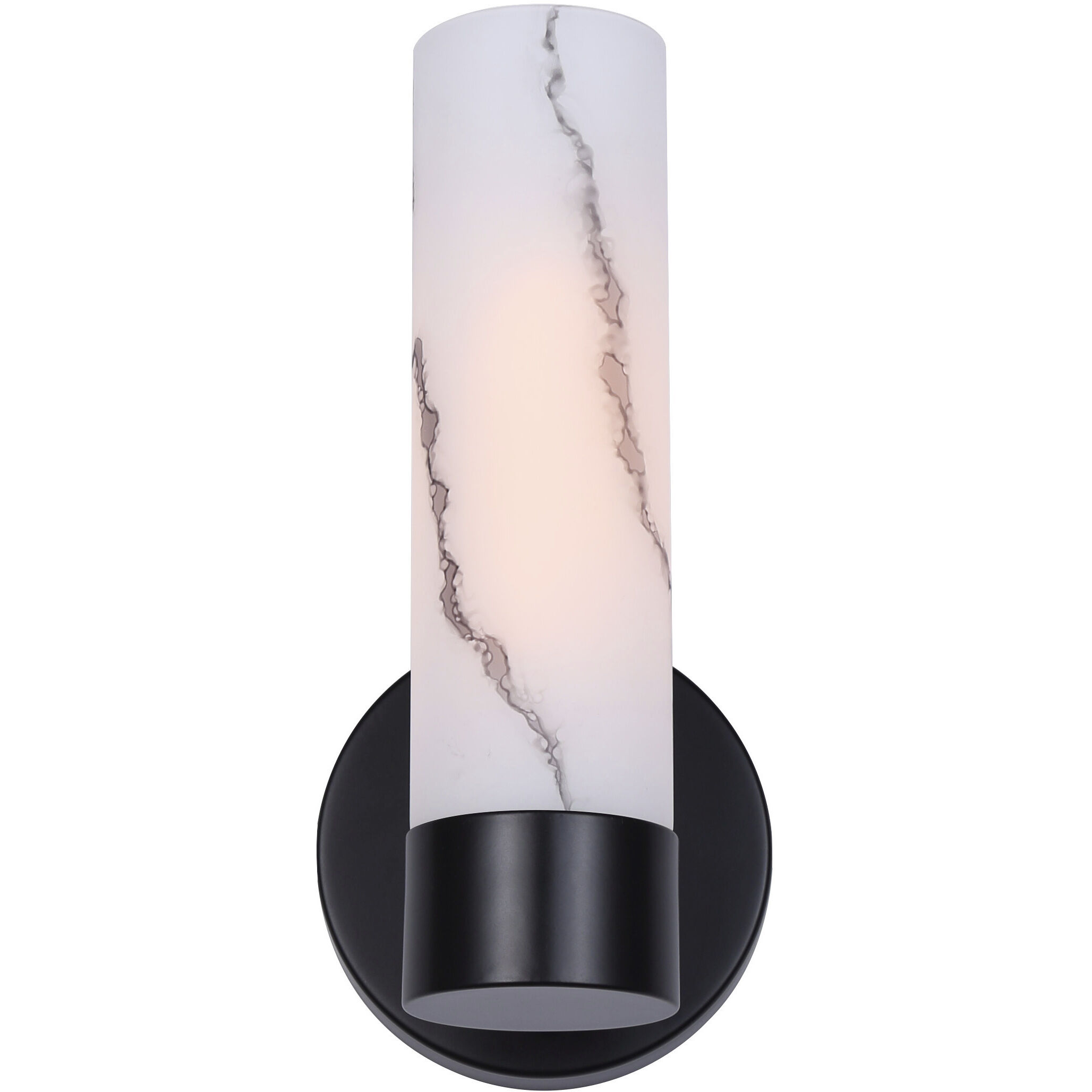 Kristella 1 Light 6 inch Black Vanity Light Wall Light