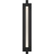 Heliograph 1 Light 31.9 inch Black Outdoor Wall Light in 3000K