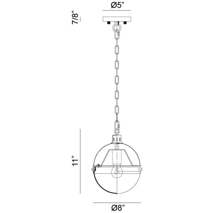 Torino 1 Light 8 inch Brushed Nickel Pendant Ceiling Light in Brushed Nickel and Opal Glass
