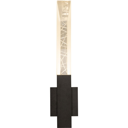 Refraction 2 Light 23 inch Coastal Burnished Steel Outdoor Sconce