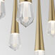 Pierce LED 24.75 inch Gold Multi-Light Pendant Ceiling Light