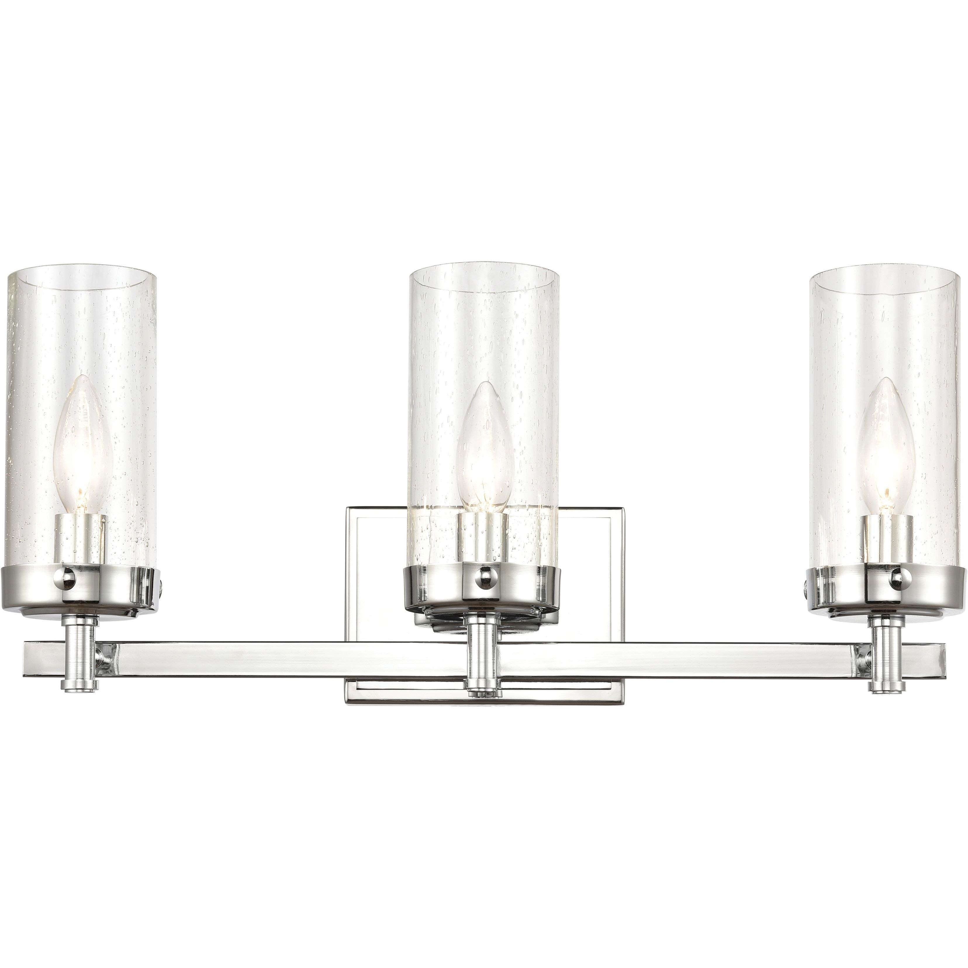 Melinda 3 Light 20 inch Polished Chrome Vanity Light Wall Light